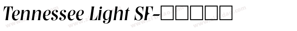 Tennessee Light SF字体转换